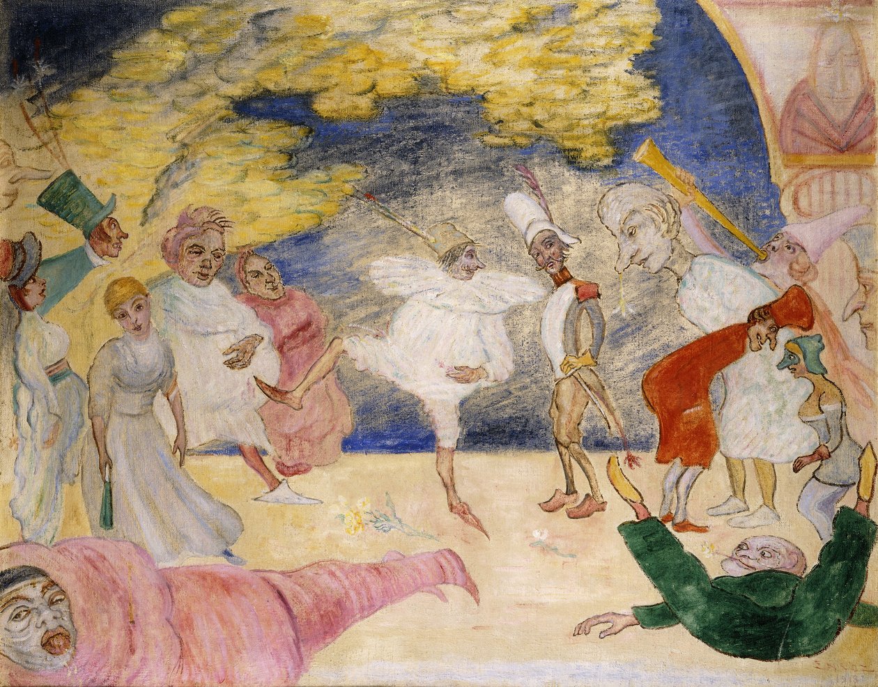 الباليه الرائع. The Fantastical Ballet-Het Fantastische باليه بواسطة جيمس إنسور