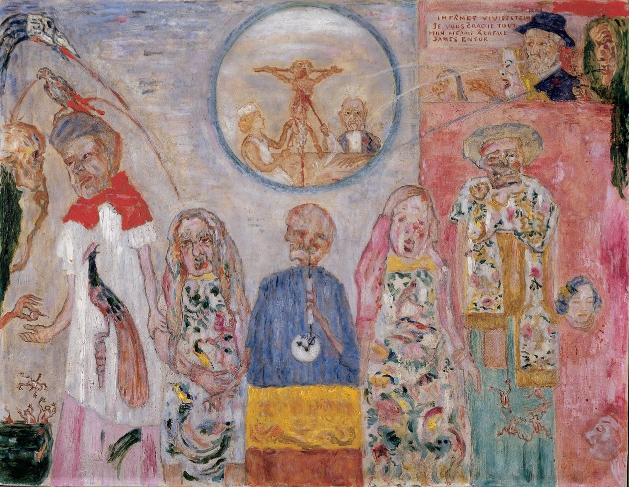 The Vile Vivisectors ، حوالي عام 1930 (زيت على قماش) بواسطة جيمس إنسور