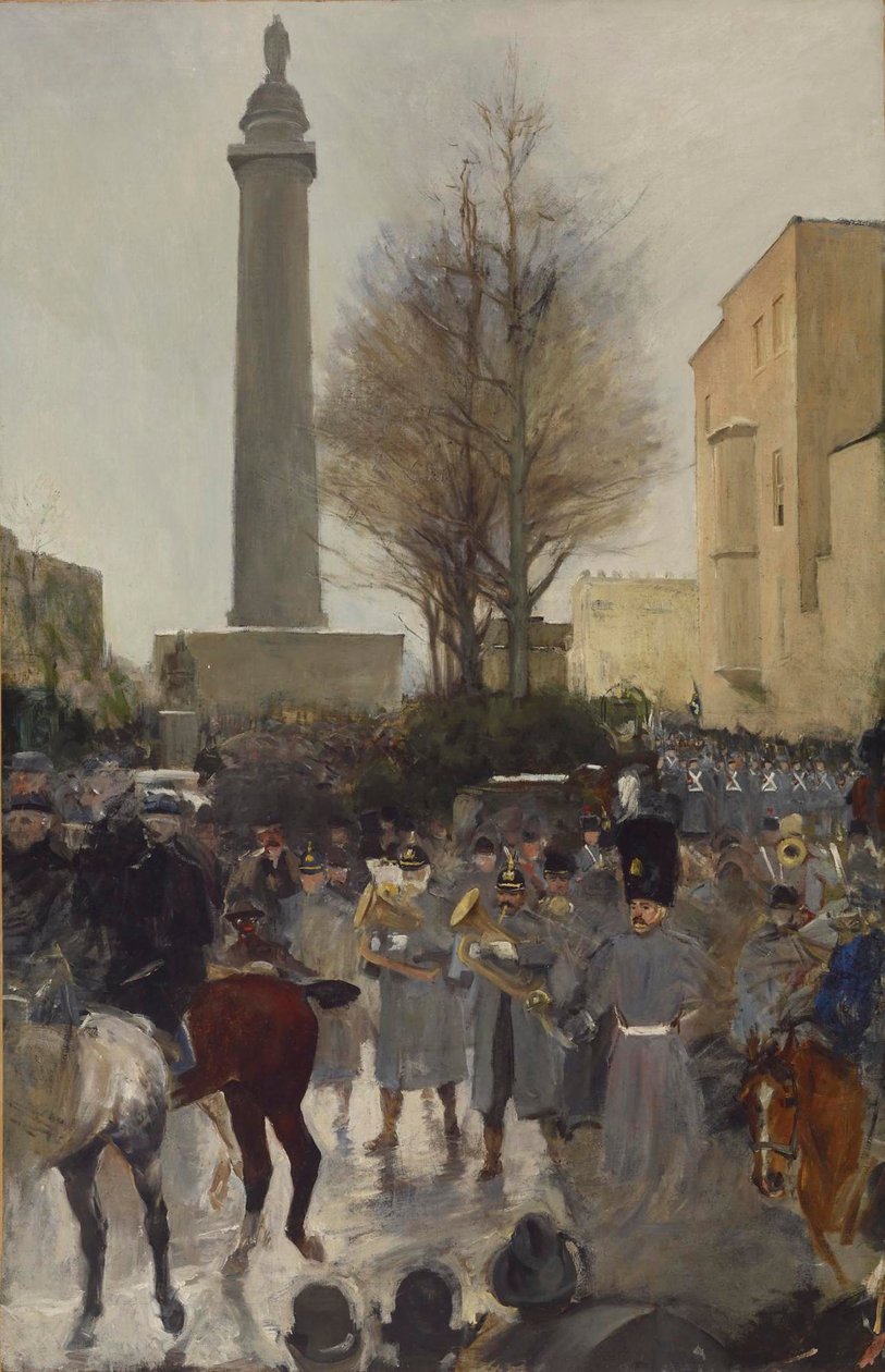 الفوج الخامس في Mount Vernon Place ، 1889-1898 بواسطة جيمس جي هاروود