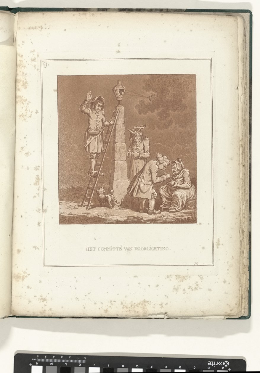 لجنة الإعلام ، 1795 لجنة الإعلام (العنوان على موضوع) Hollandia Regenerata (عنوان المسلسل) بواسطة جيمس جيلراي (ربما)