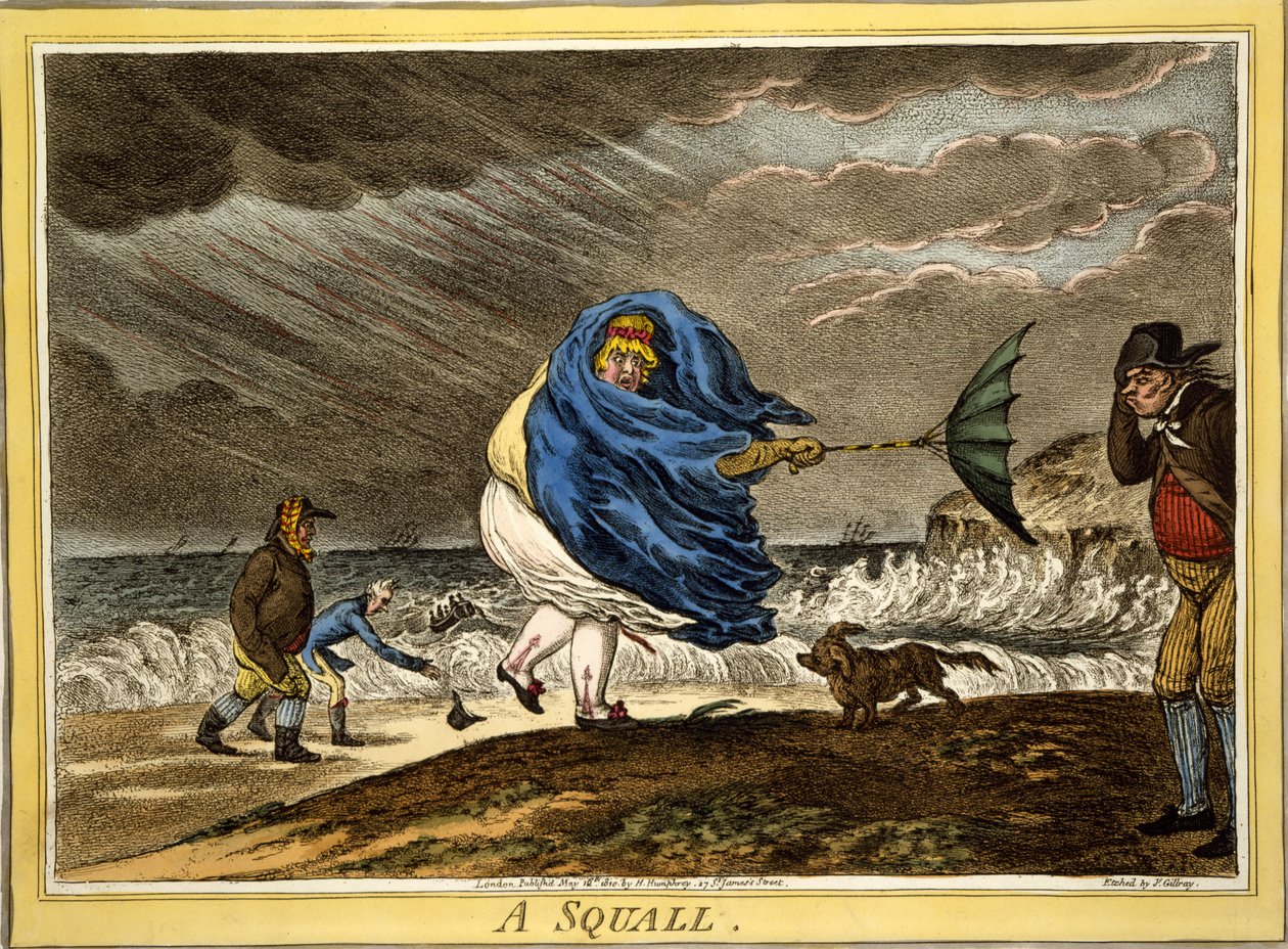 صرخة ، حانة. إتش همفري ، لندن ، 1810 (نقش يدوي) بواسطة جيمس جيلراي