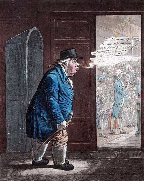 الأمل ، نشرته هانا همفري في عام 1802 (النقش اليدوي) (انظر 191205) بواسطة جيمس جيلراي