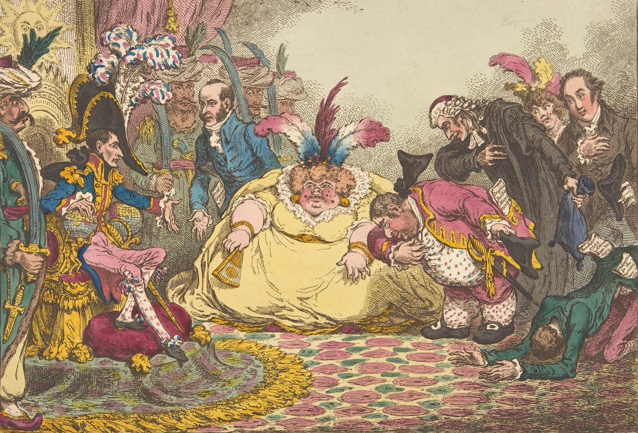 مقدمة من Citizen Volpone وجناحه ، في Paris.-Vide ، The Moniteur ، & ... ، 15 نوفمبر 1802. بواسطة جيمس جيلراي