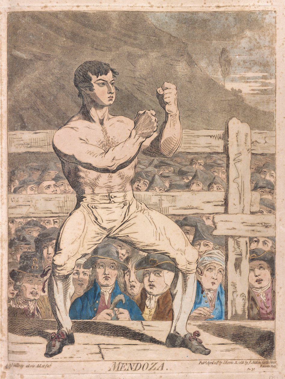 مندوزا ، حانة 1788 (النقش اليدوي) بواسطة جيمس جيلراي