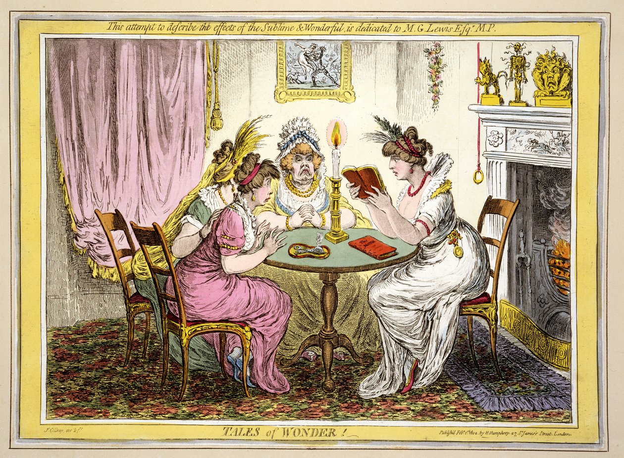 حكايات عجب ، حانة. همفري ، لندن ، 1802 (النقش اليدوي) بواسطة جيمس جيلراي
