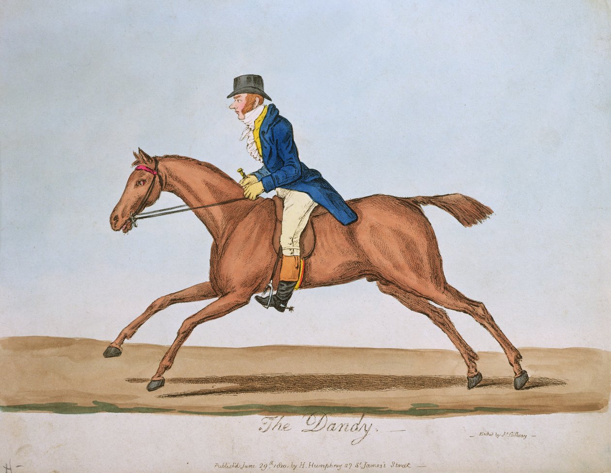 داندي ، نشرته هانا همفري في عام 1810 (النقش اليدوي) بواسطة جيمس جيلراي