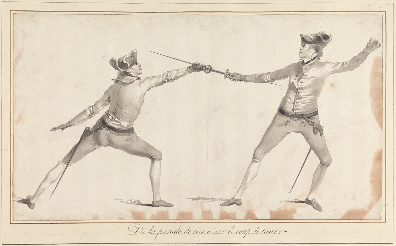من Parry of Tierce ، على Coup de Tierce بواسطة جيمس جوين