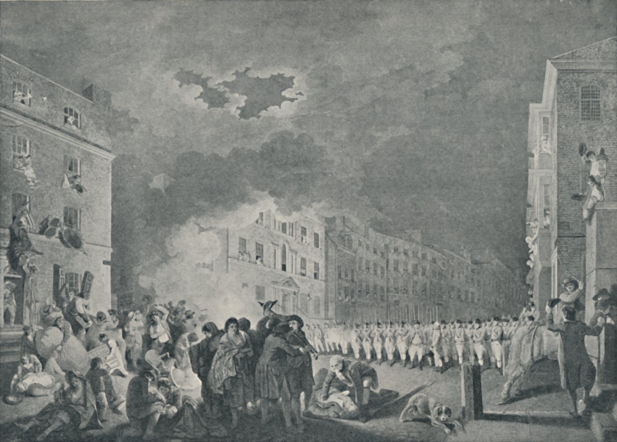 أعمال الشغب في شارع برود ، 7 يونيو ، 1780 ، 1920 بواسطة جيمس هيث