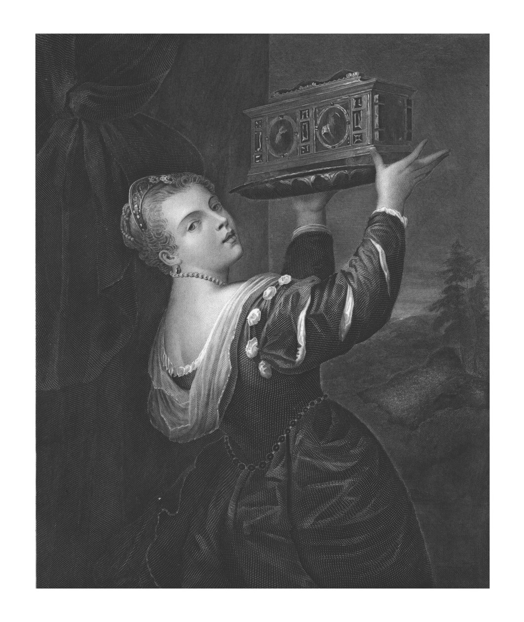 ابنة Titians ، 1795. بواسطة جيمس هيث