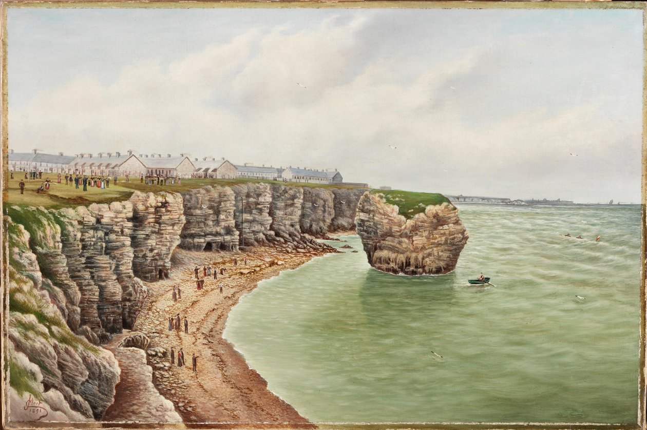 الإنقاذ بالقرب من Souter Point ، 1896 بواسطة جيمس هنري كليت