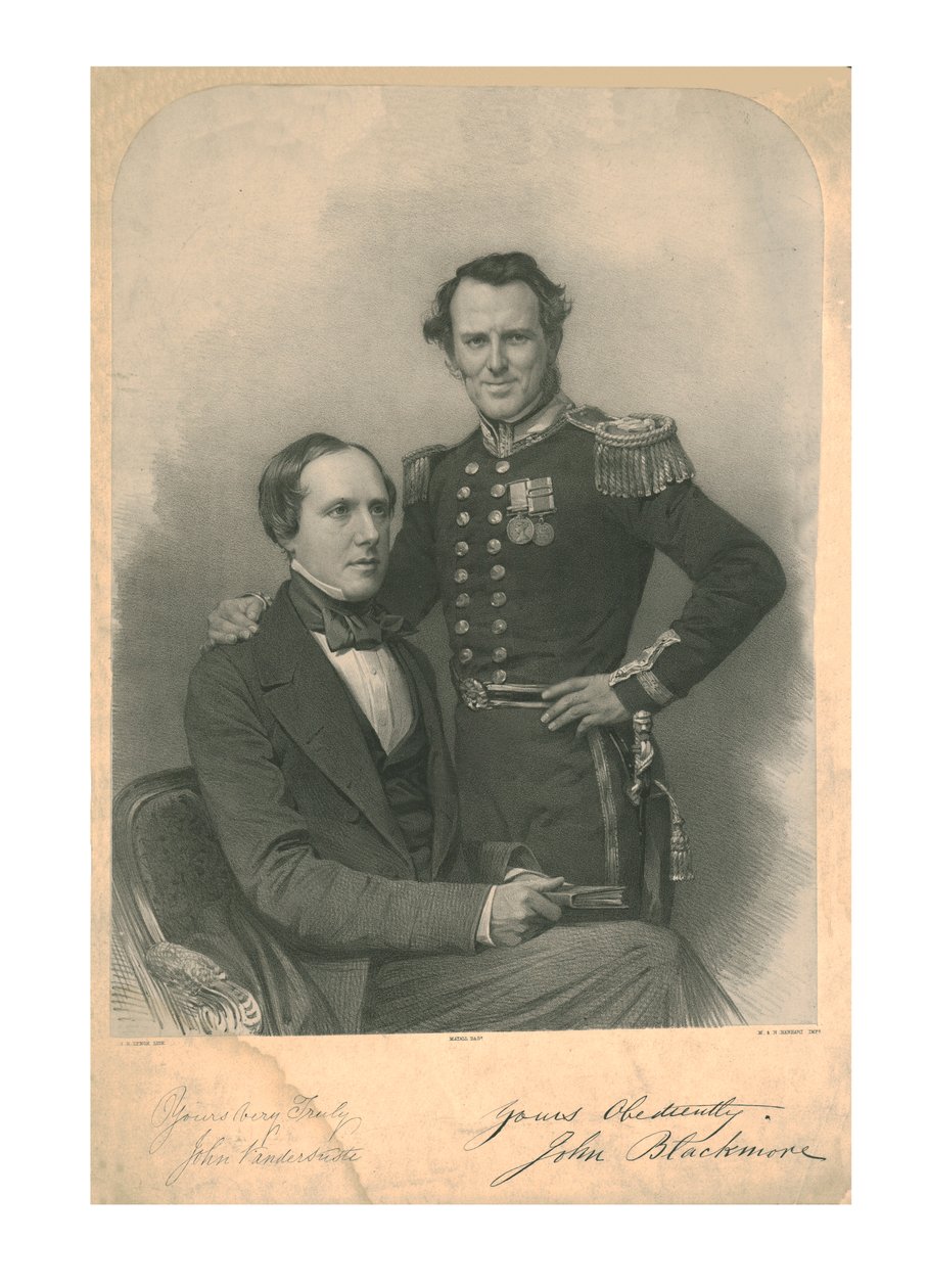 جون فاندرسوست ، جون بلاكمور ، c1855 بواسطة جيمس هنري لينش
