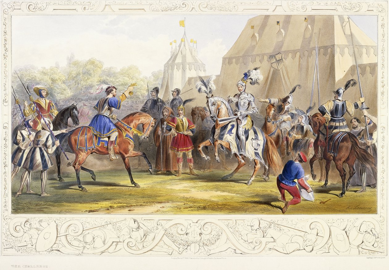 التحدي ، 1843 بواسطة جيمس هنري نيكسون