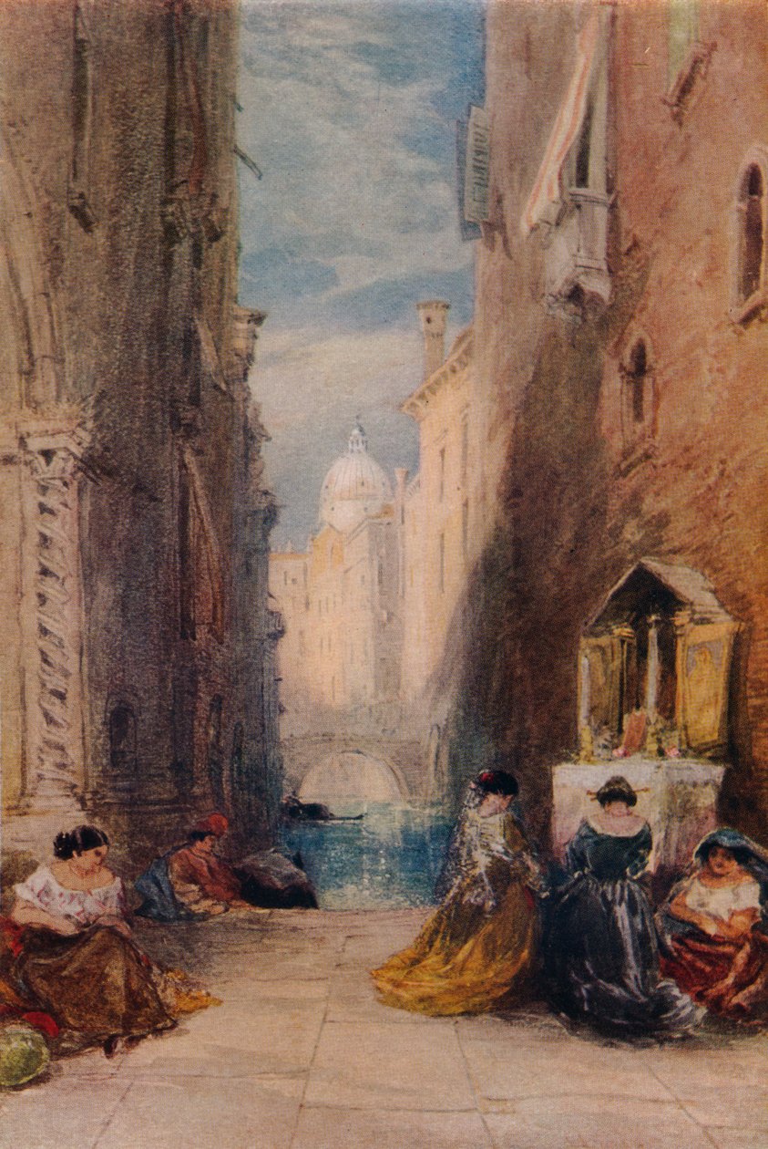 ضريح في البندقية ، c1820-1870 ، 1924 بواسطة جيمس هولاند