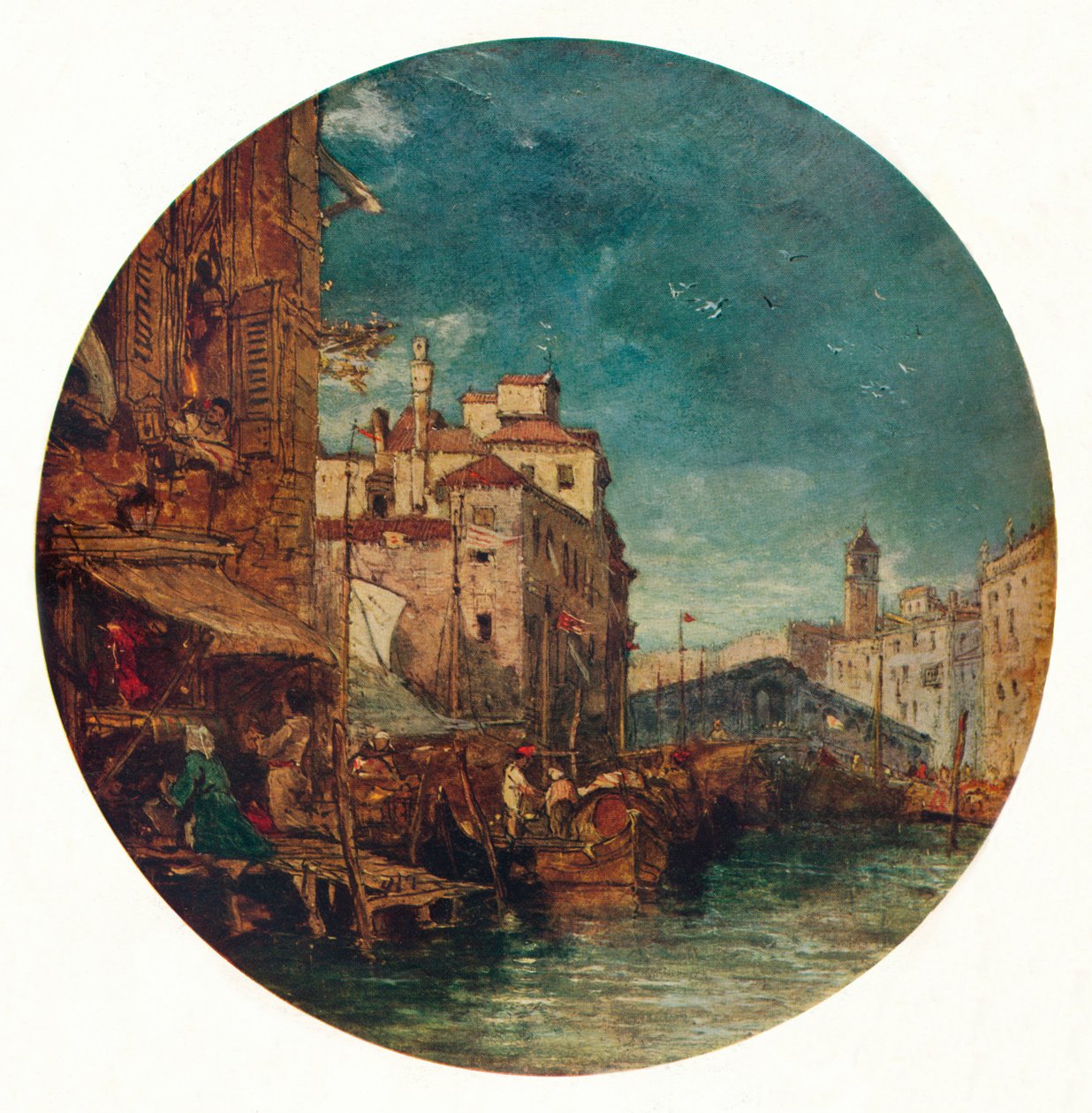 القناة الكبرى ، البندقية ، c1850 بواسطة جيمس هولاند