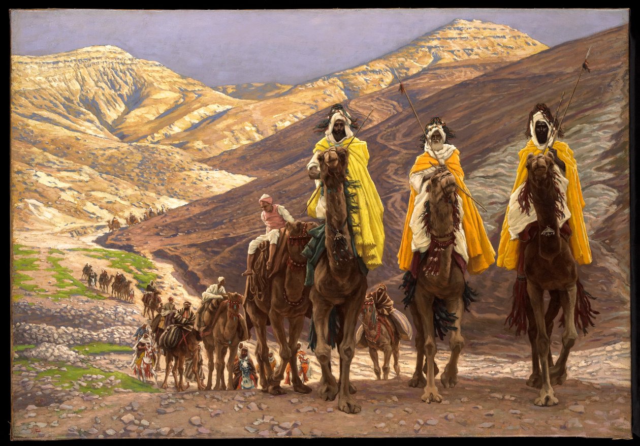 رحلة المجوس ، c.1894 بواسطة جيمس جاك جوزيف تيسو