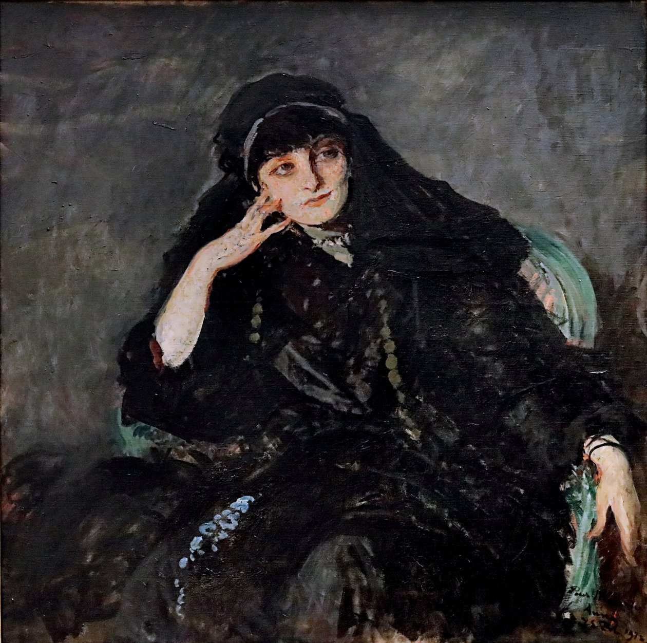 صورة آنا إليزابيث ، الكونتيسة ماتيو دي نويل 1876-1933 ، 1912. بواسطة جيمس جاك جوزيف تيسو