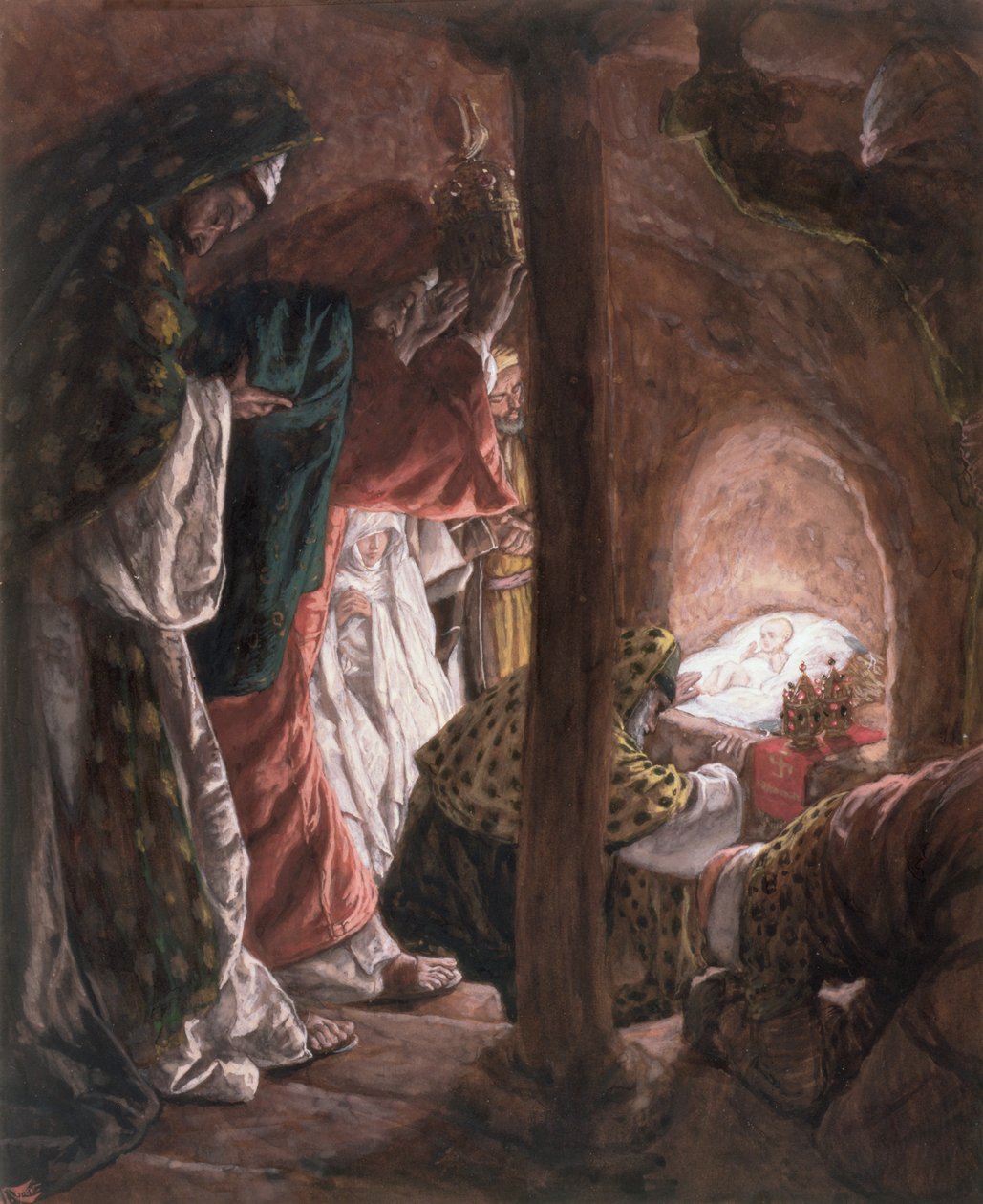 عشق الحكماء ، رسم توضيحي لحياة المسيح ، c.1886-94 بواسطة جيمس جاك جوزيف تيسو