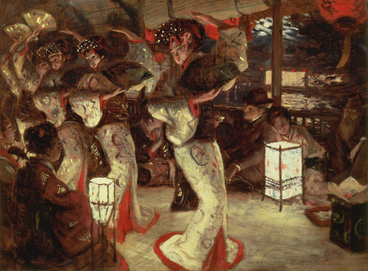 الابن الضال في الحياة الحديثة: في الأجواء الأجنبية ، ج .1882 (رسم تحضيري) بواسطة جيمس جاك جوزيف تيسو