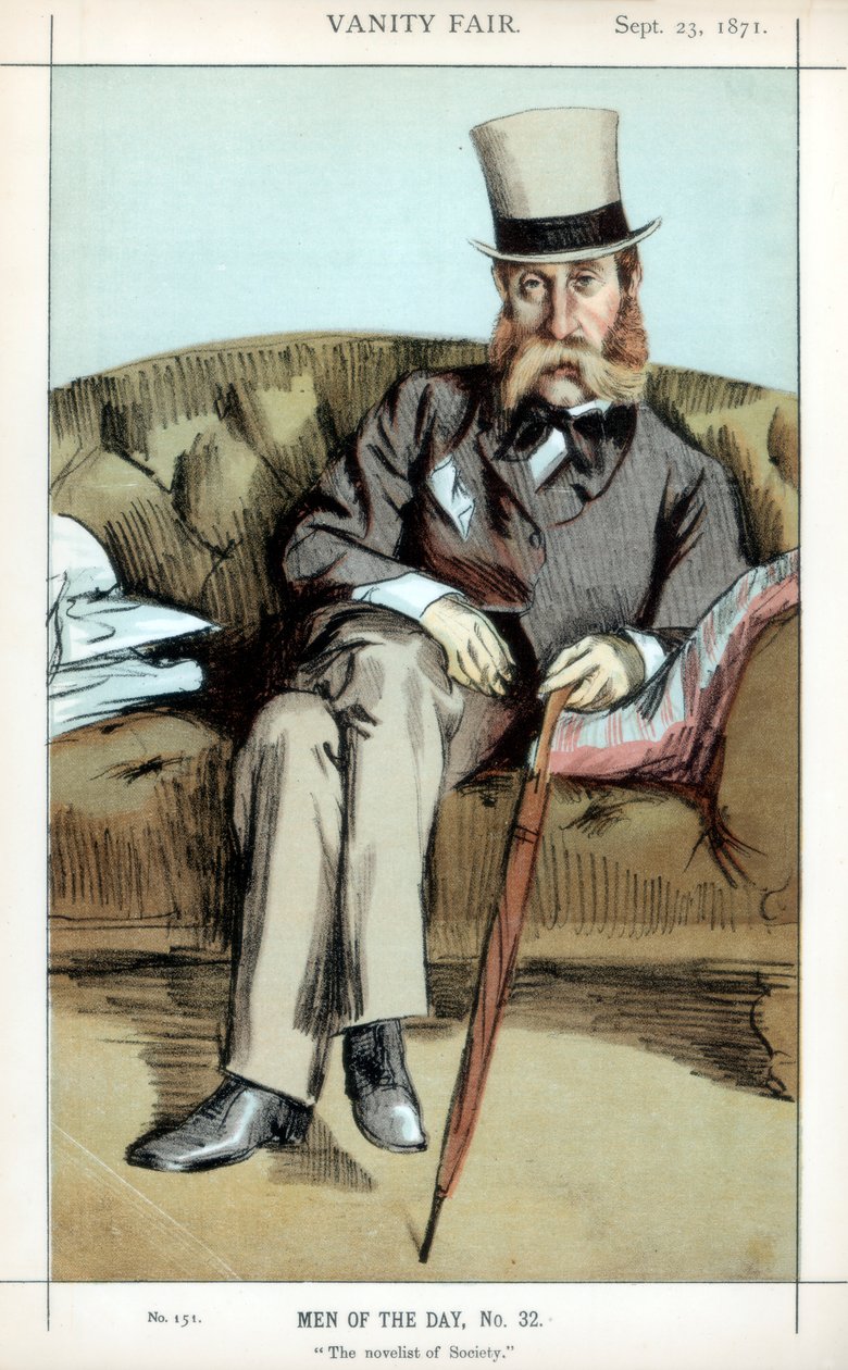 روائي المجتمع ، 1871. بواسطة جيمس جاك جوزيف تيسو