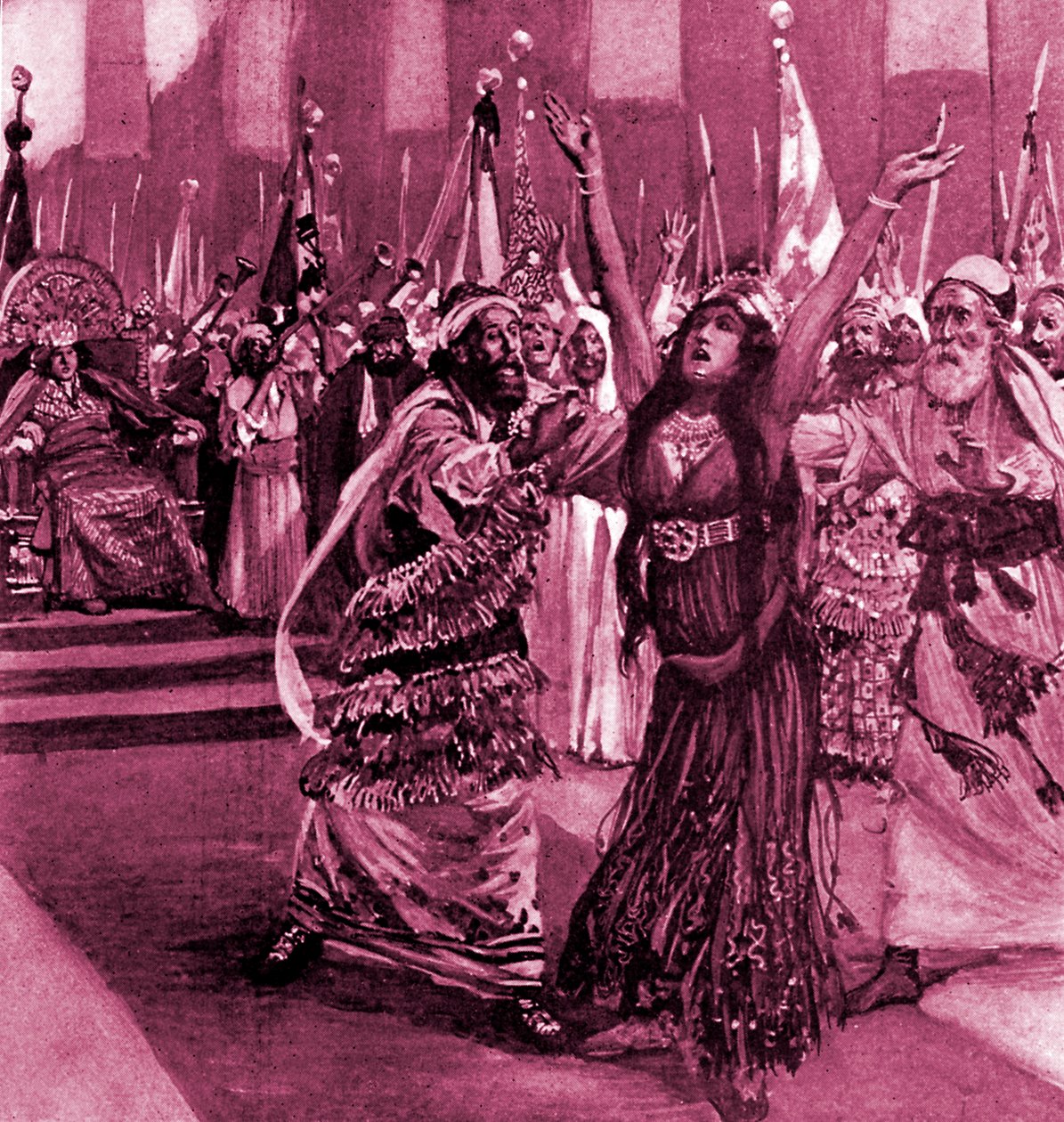 عثاليا ويواش بقلم جيمس تيسو - الكتاب المقدس بواسطة جيمس جاك جوزيف بعد تيسو