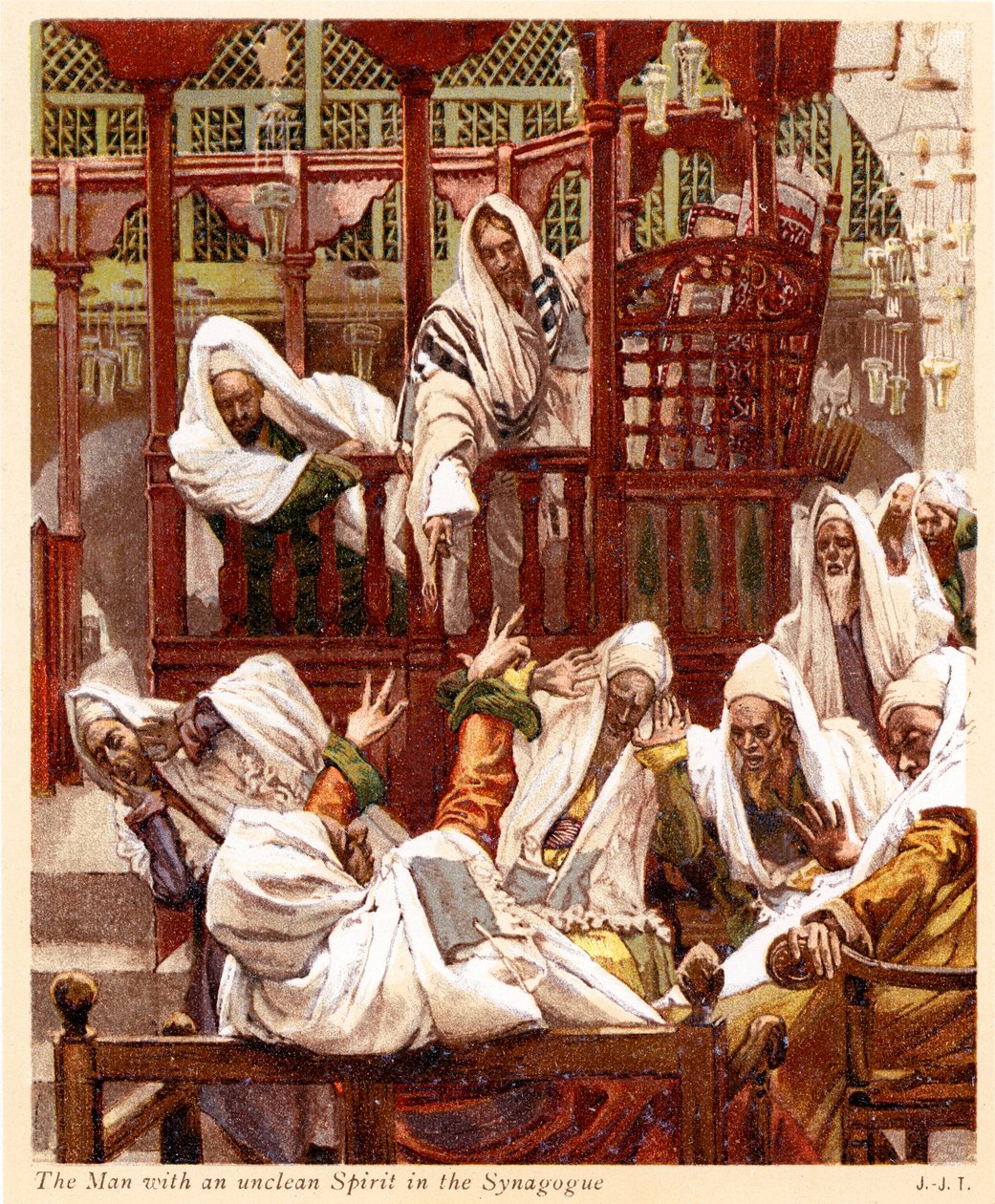 الرجل ذو الروح النجسة - الكتاب المقدس بواسطة جيمس جاك جوزيف بعد تيسو