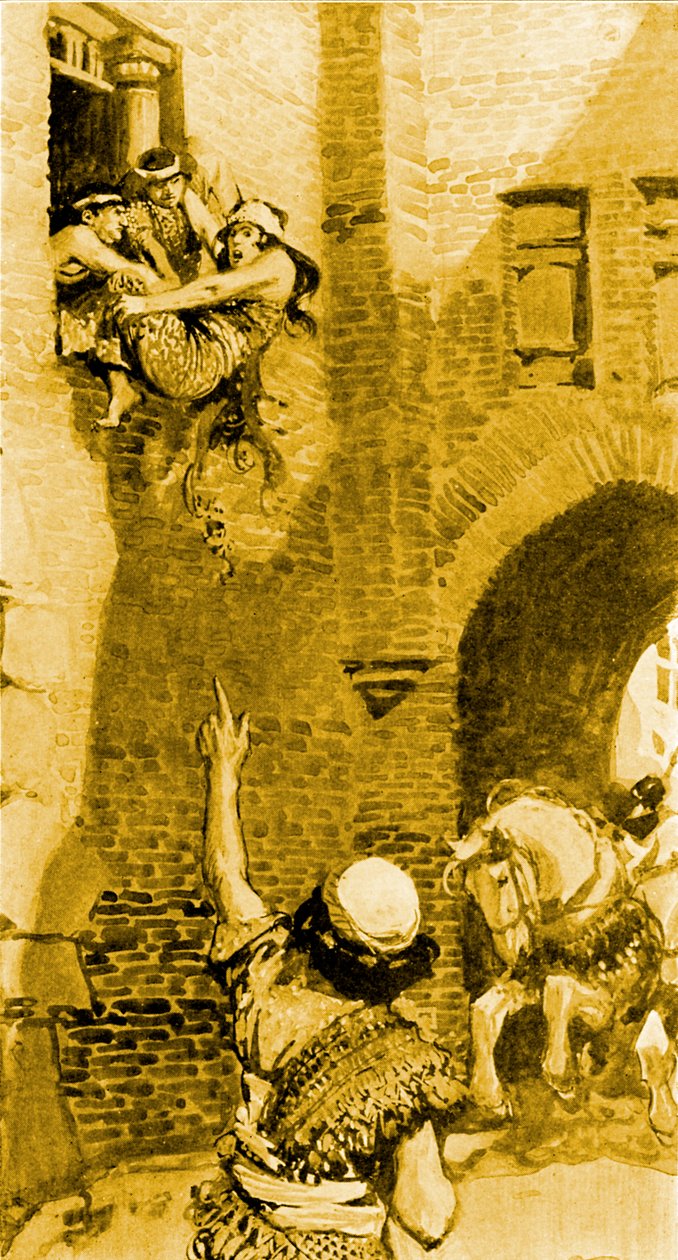 وفاة إيزابل على يد جيمس تيسو - الكتاب المقدس بواسطة جيمس جاك جوزيف بعد تيسو