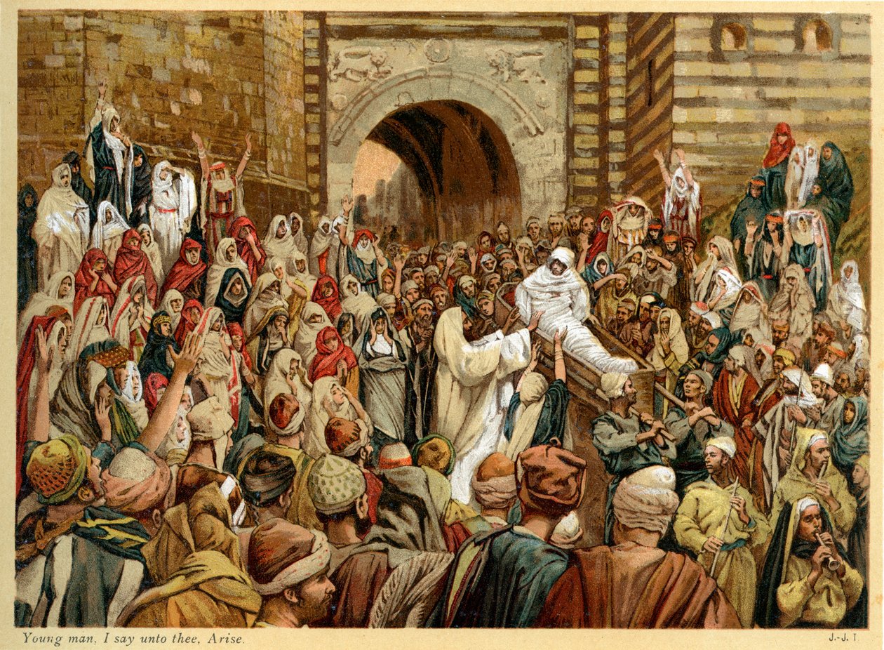 أيها الشاب ، أقول لك: قم - القديس لوقا - الإنجيل بواسطة جيمس جاك جوزيف بعد تيسو
