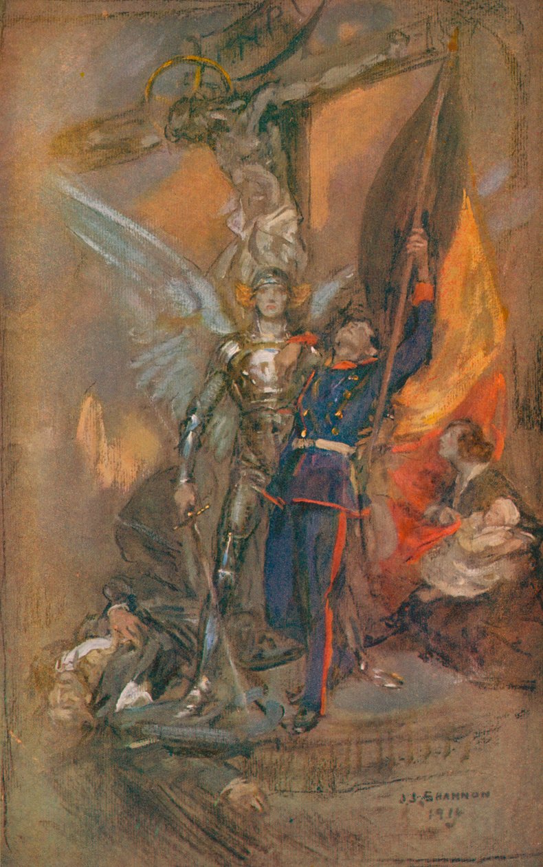 القديس ميخائيل من بلجيكا ، 1914 ، 1914 بواسطة جيمس جيبوسا شانون