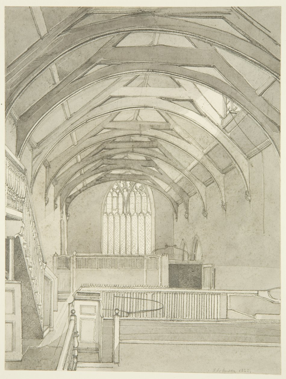 Interior of Guildhall بواسطة جيمس جونسون