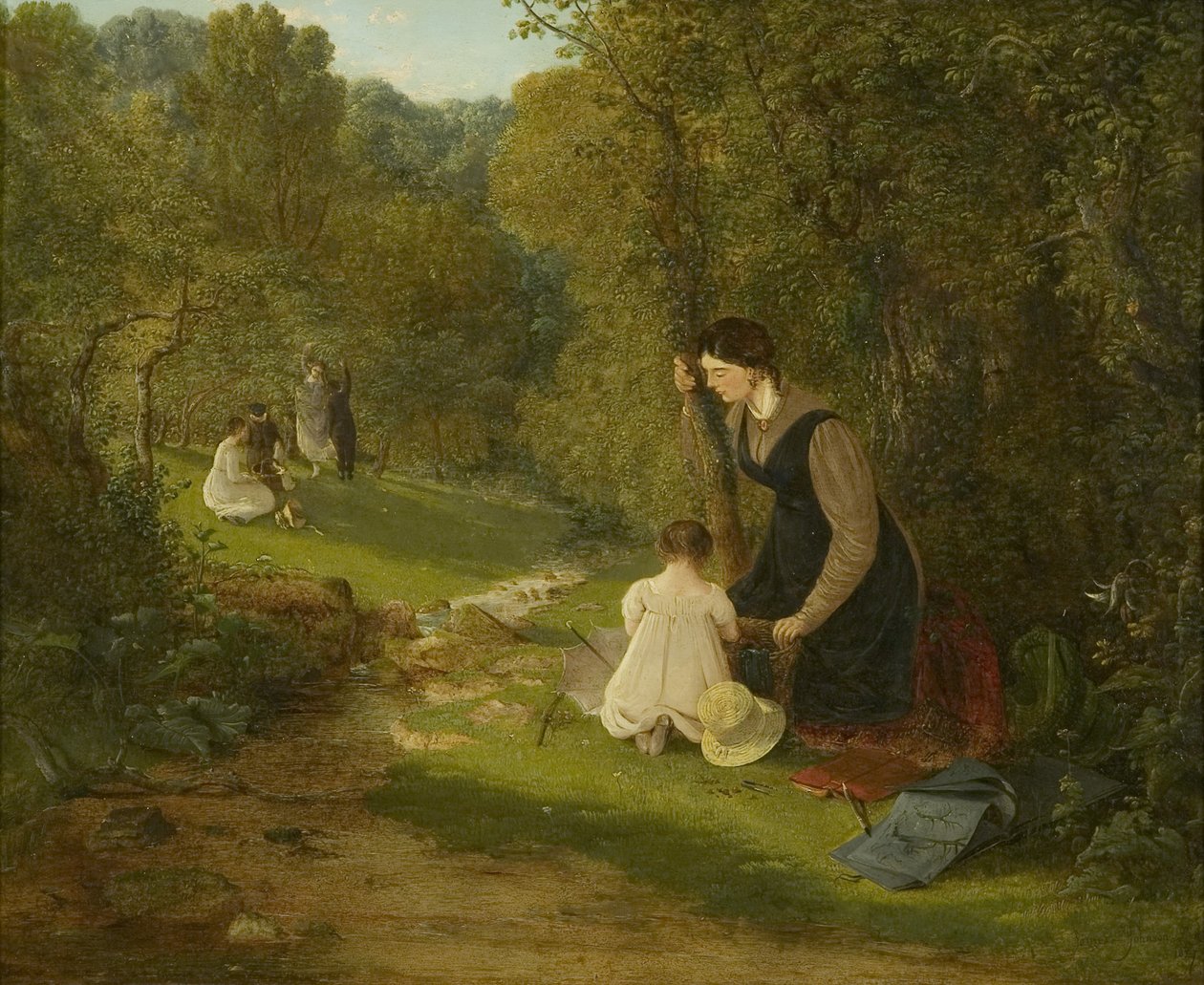 The Nut Gatherers بواسطة جيمس جونسون