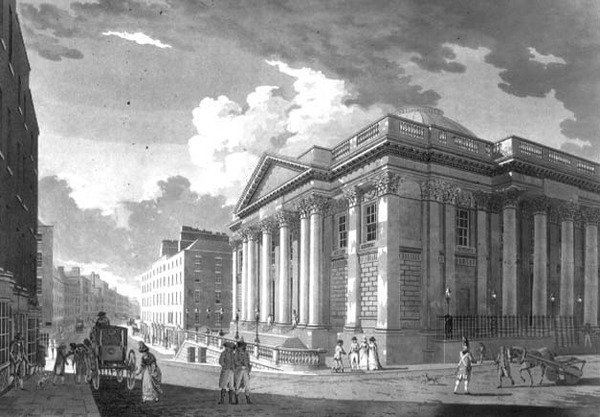 The Royal Exchange ، دبلن بواسطة جيمس مالتون