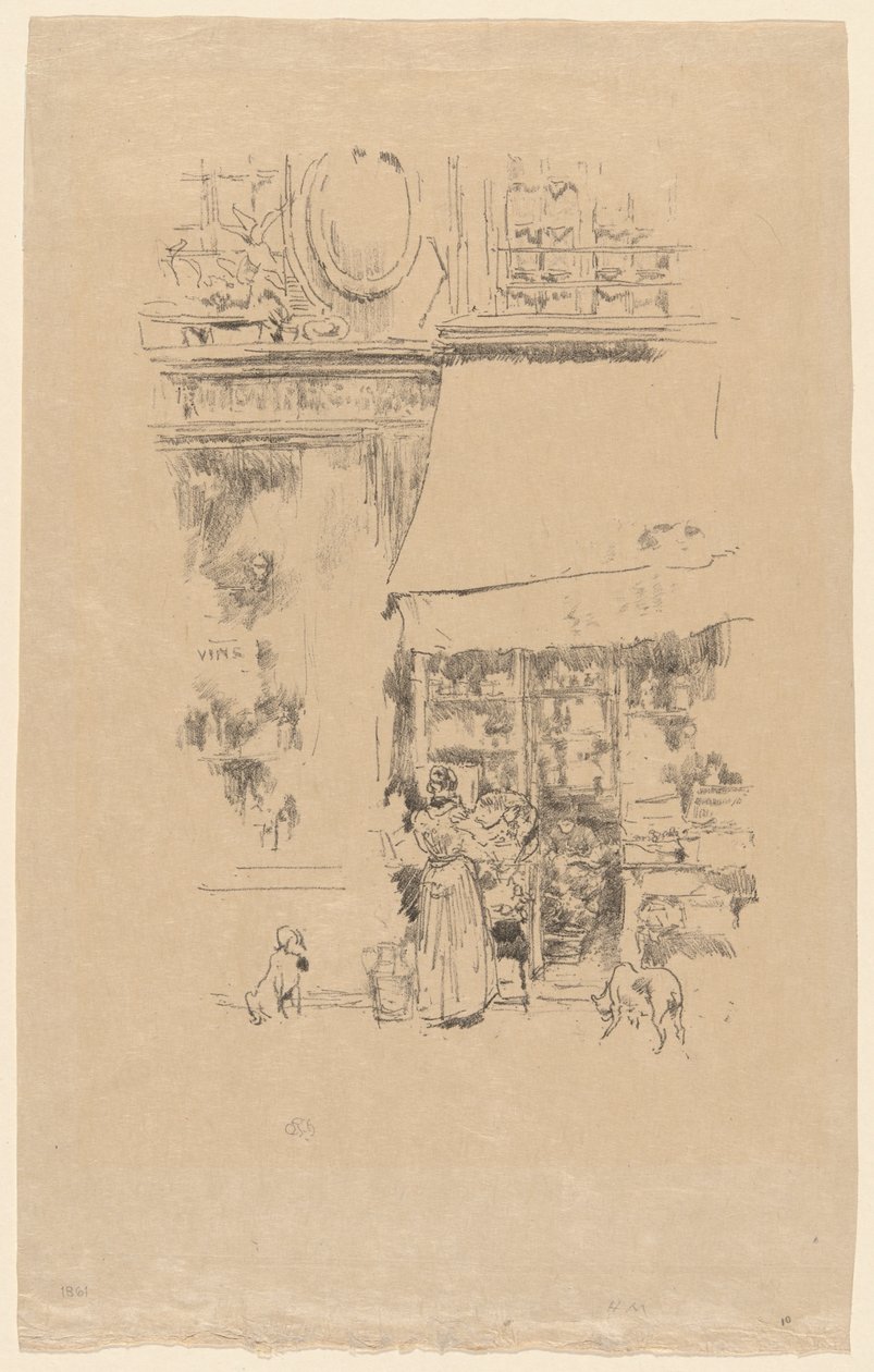 The Fruitière of the rue de Grenelle بواسطة جيمس أبوت ماكنيل ويسلر