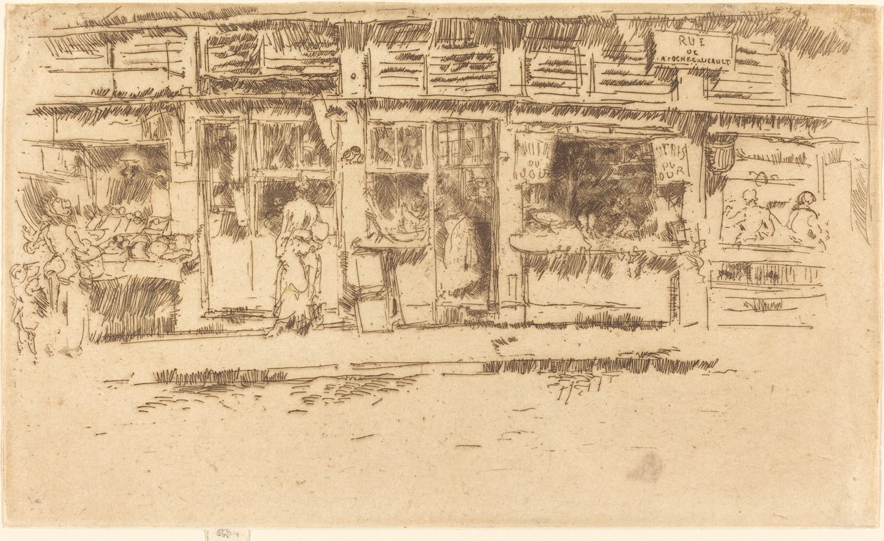 Rue de la Rochefoucauld بواسطة جيمس أبوت ماكنيل ويسلر