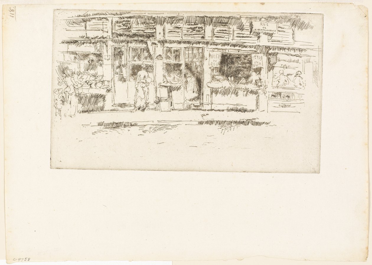 Rue de la Rochefoucauld بواسطة جيمس أبوت ماكنيل ويسلر