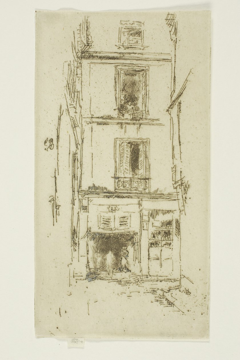 Rue des Bons Enfants، Tours بواسطة جيمس أبوت ماكنيل ويسلر