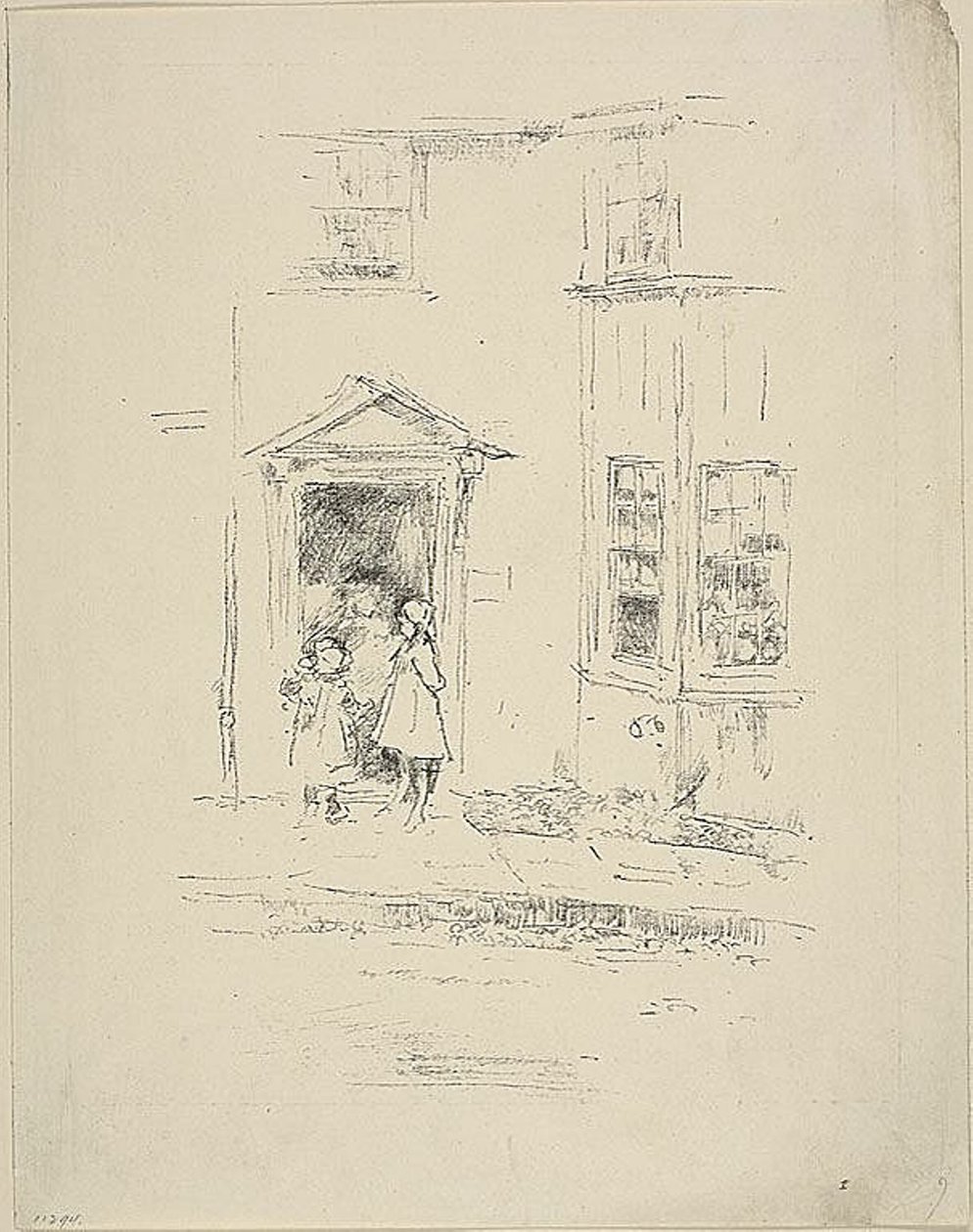 The Little Doorway ، لايم ريجيس بواسطة جيمس أبوت ماكنيل ويسلر