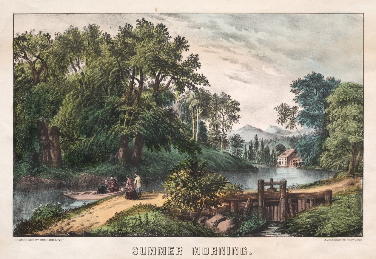 صباح الصيف ، ج. 1838-72. بواسطة جيمس ميريت آيفز