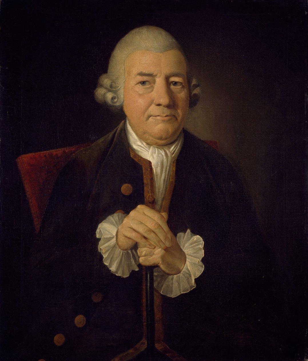 صورة جون باسكرفيل 1706-1775 ، 1774. بواسطة جيمس ميلر