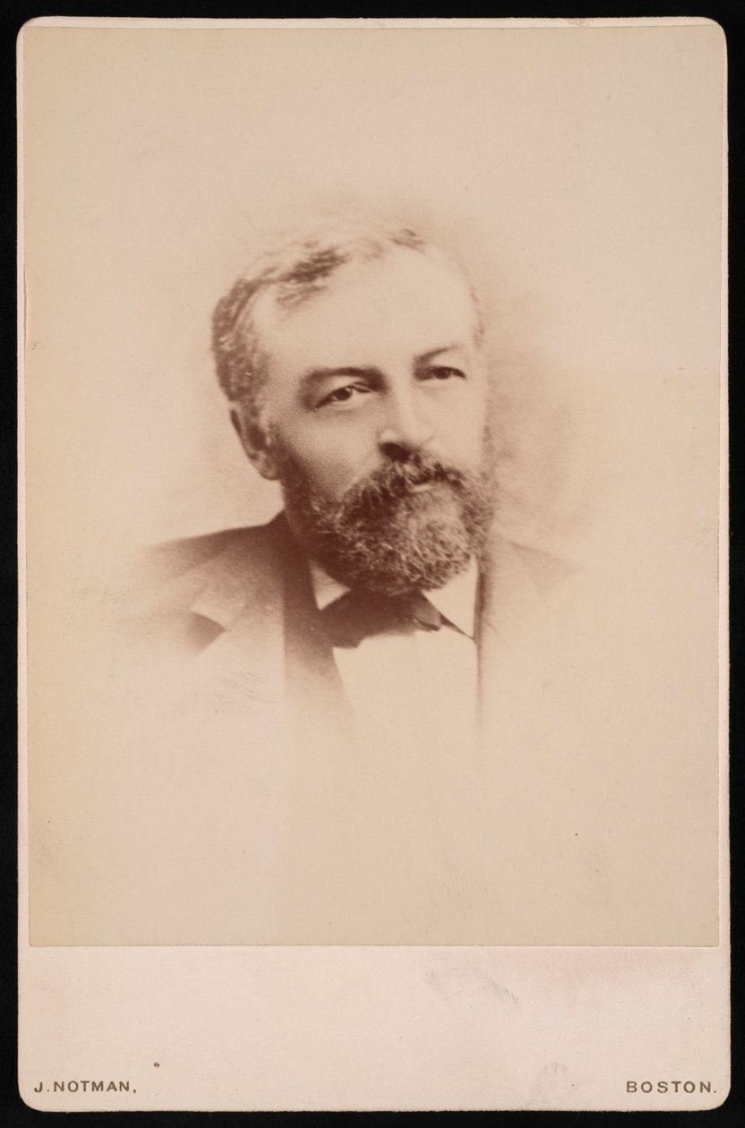 صورة لصموئيل بيربونت لانجلي 1834-1906 ، قبل عام 1890. بواسطة جيمس نوتمان