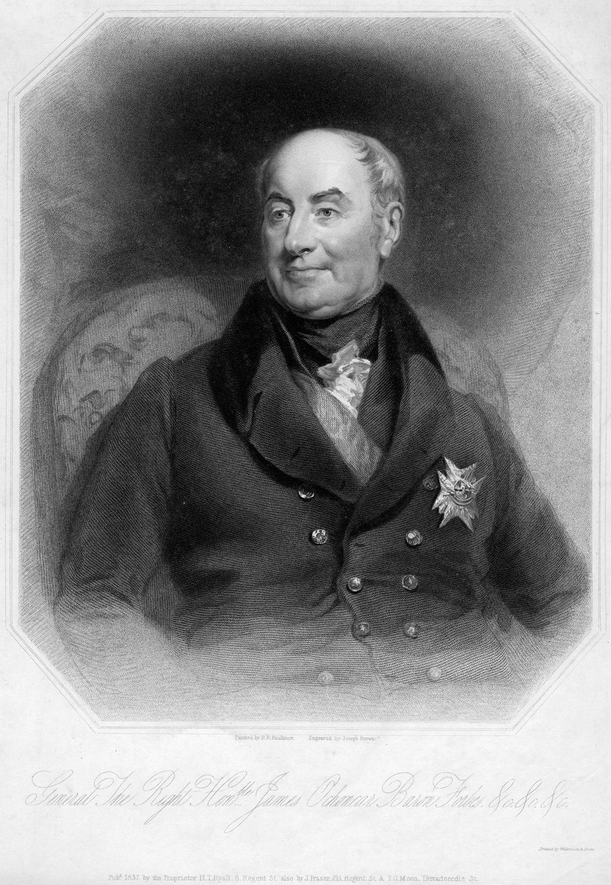الجنرال جيمس أوشونكار ، 1837. بواسطة جيمس أوشونكار وجوزيف براون