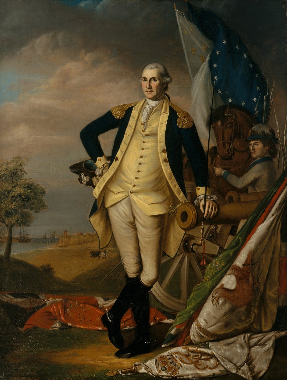 جورج واشنطن ، كاليفورنيا. 1782. بواسطة جيمس بيل