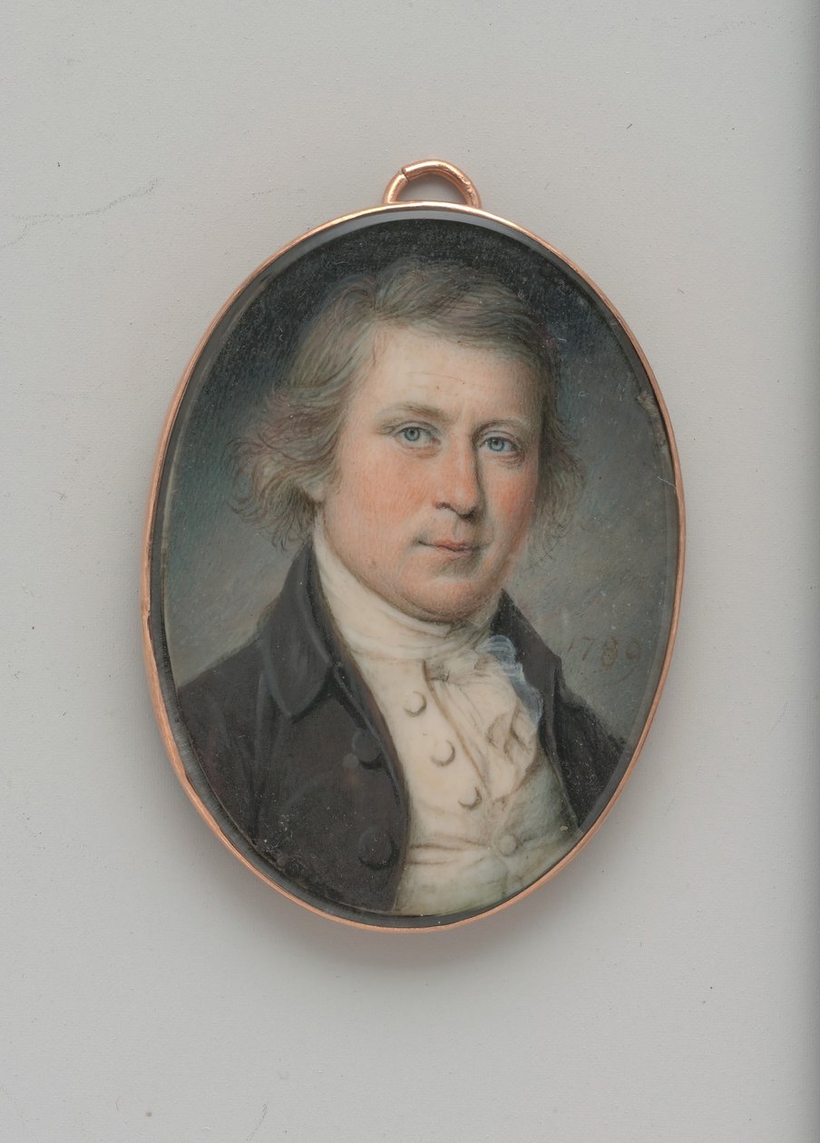 صورة شخصية ، 1789. بواسطة جيمس بيل