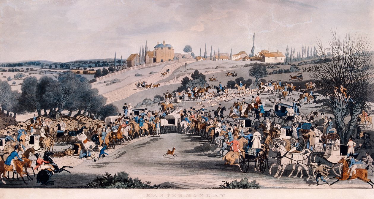 "إثنين الفصح" ، 1820 - إيبينج فورست ، إسيكس بواسطة جيمس بولارد