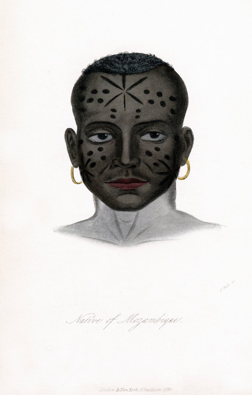 مواطن موزمبيق ، c1850. بواسطة جيمس برايسهارد