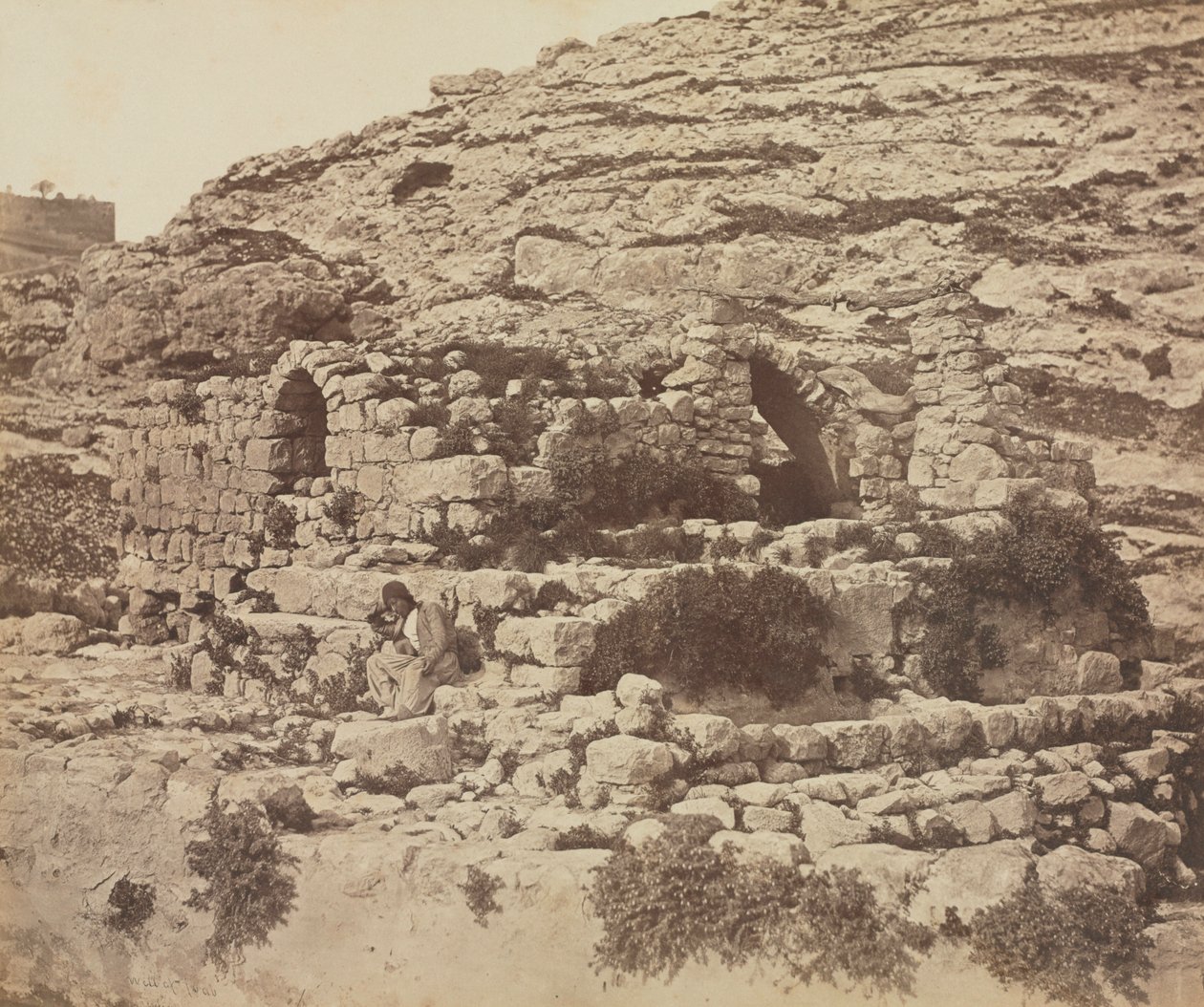 بئر يوآب ، القدس ، 1857. بواسطة جيمس روبرتسون