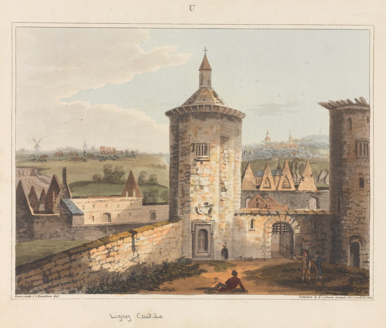 قلعة ليغني ، 1815 بواسطة جيمس روس