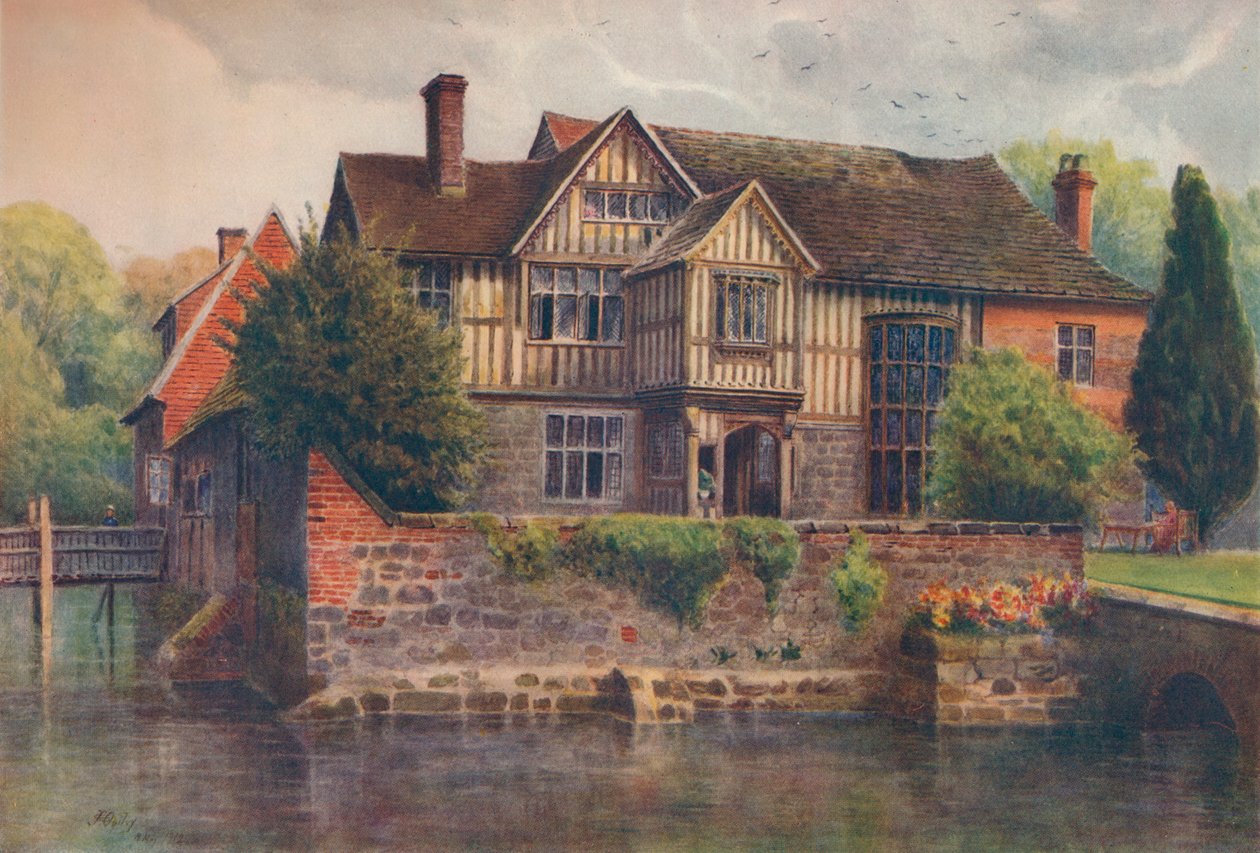 "Crowhurst Place" ، 1912 ، 1914 بواسطة جيمس إس أوجيلفي