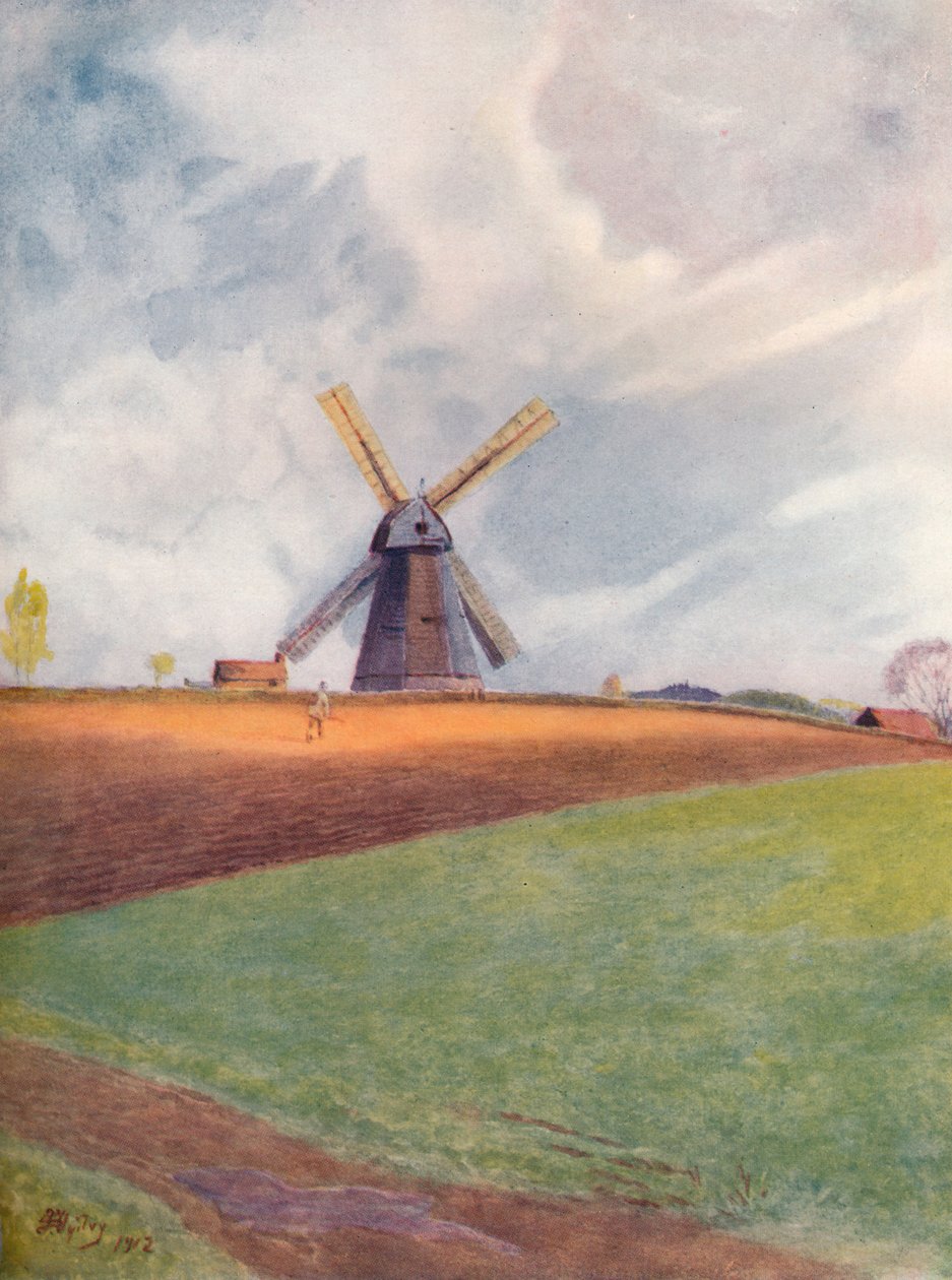 "Shiremark Mill ، Capel" ، 1912 ، 1914 بواسطة جيمس إس أوجيلفي