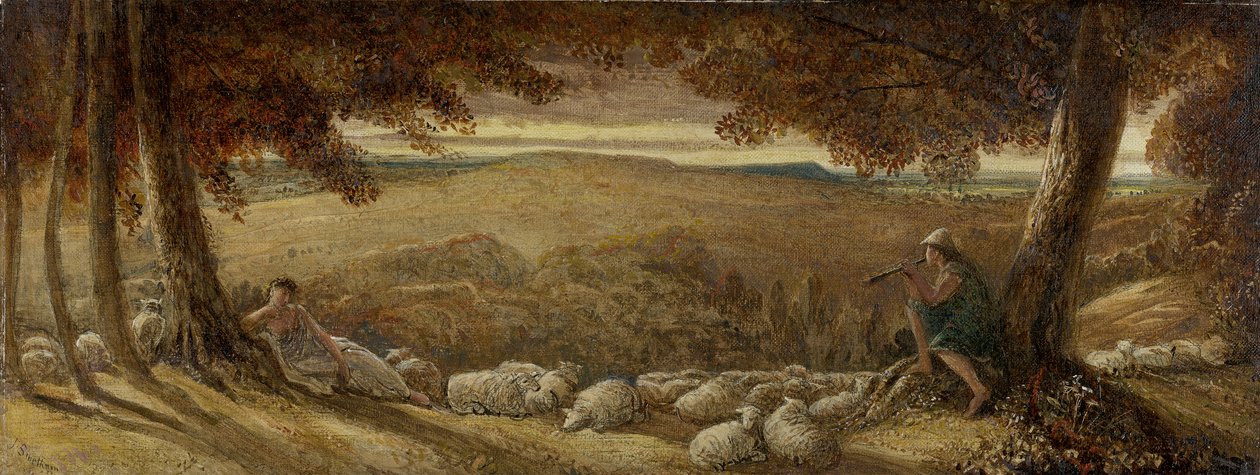 المراعي المسائية ، 1860-70 بواسطة جيمس سميثام