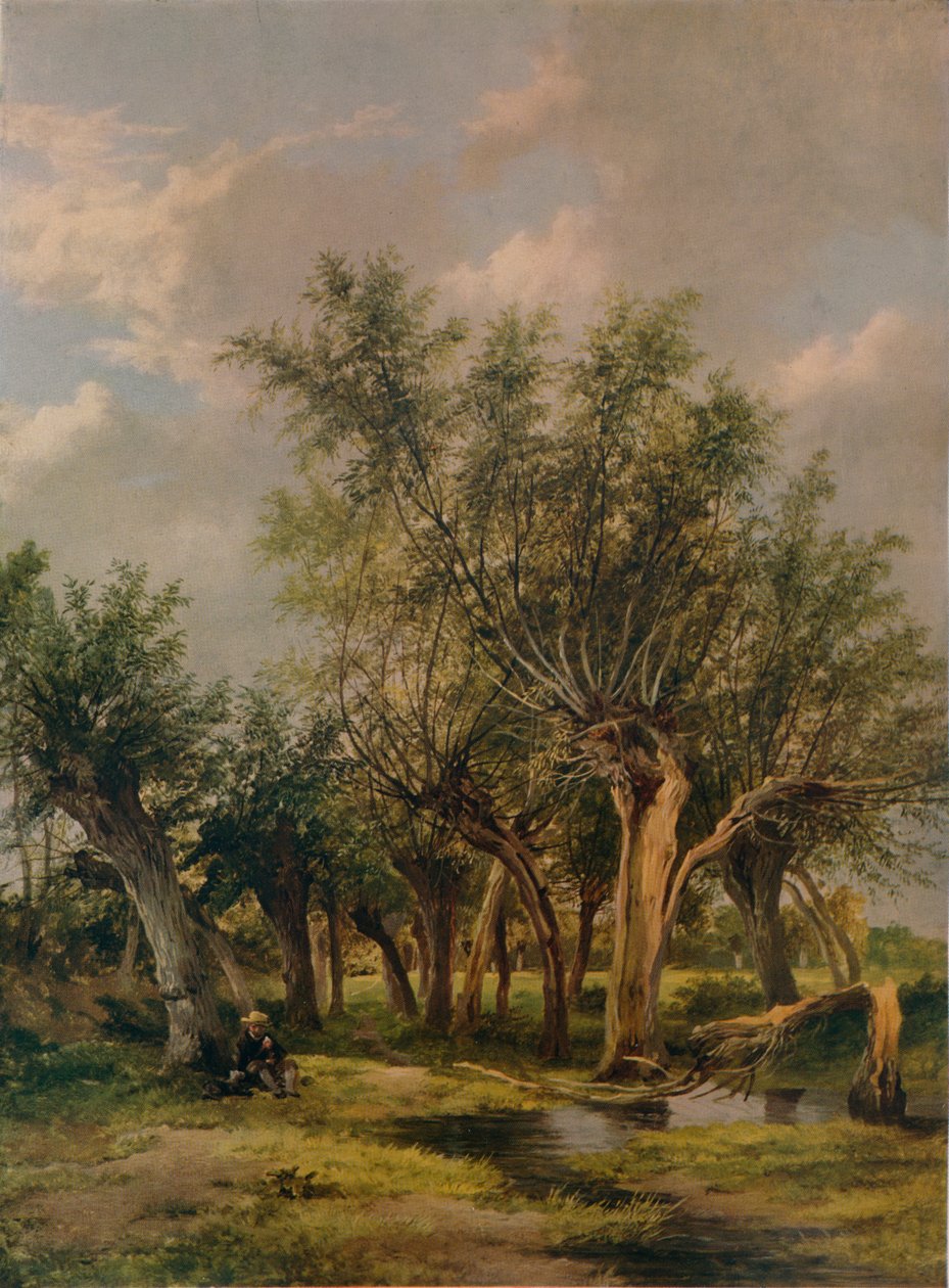 تيار الصفصاف ، c1839 بواسطة جيمس ستارك